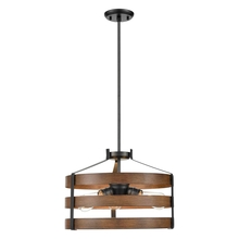 DVI DVP41820GR+IW - Fort Garry 3 Light Pendant