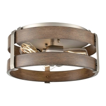 DVI DVP41832BN+BAW - Fort Garry 3 Light Flush Mount