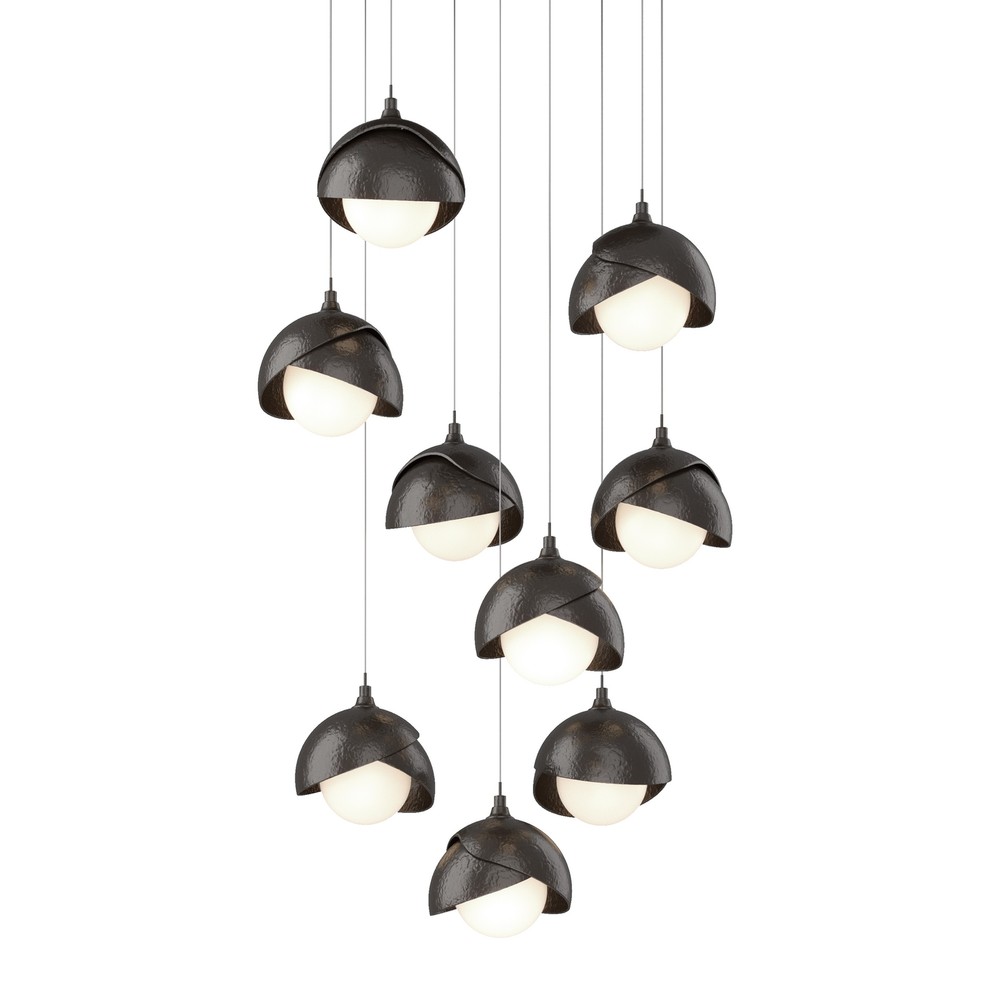 Brooklyn 9-Light Double Shade Pendant