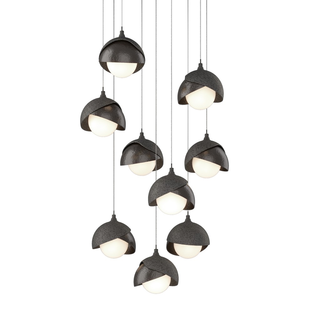 Brooklyn 9-Light Double Shade Pendant