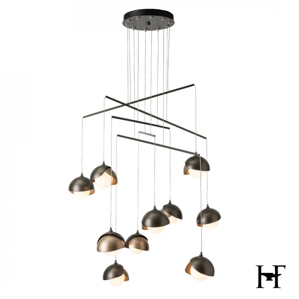 Brooklyn 10-Light Double Shade Mobile Pendant