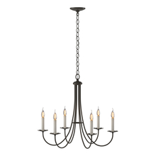 Hubbardton Forge - Canada 101160-SKT-07 - Simple Sweep 6 Arm Chandelier