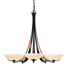 Hubbardton Forge - Canada 101261-SKT-07-GG0123 - Aegis 5 Arm Chandelier