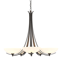 Hubbardton Forge - Canada 101261-SKT-14-GG0123 - Aegis 5 Arm Chandelier