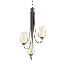 Hubbardton Forge - Canada 103033-SKT-07-ZS0354 - Flora 3 Arm Chandelier