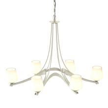 Hubbardton Forge - Canada 104106-SKT-85-GG0236 - Oval Ribbon 6 Arm Chandelier