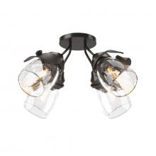 Hubbardton Forge - Canada 121371-SKT-14-LL0330 - Lapas 4-Light Semi-Flush