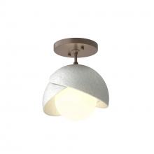 Hubbardton Forge - Canada 121377-SKT-05-82-GG0711 - Brooklyn 1-Light Double Shade Semi-Flush