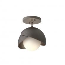 Hubbardton Forge - Canada 121377-SKT-07-14-GG0711 - Brooklyn 1-Light Double Shade Semi-Flush