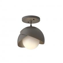 Hubbardton Forge - Canada 121377-SKT-20-07-GG0711 - Brooklyn 1-Light Double Shade Semi-Flush