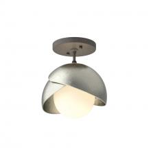 Hubbardton Forge - Canada 121377-SKT-20-85-GG0711 - Brooklyn 1-Light Double Shade Semi-Flush