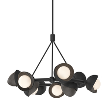 Hubbardton Forge - Canada 131068-SKT-MULT-10-14-GG0711 - Brooklyn 9-Light Double Shade Ring Pendant