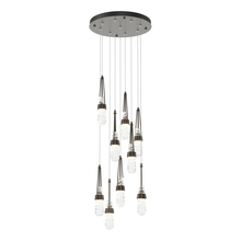 Hubbardton Forge - Canada 131100-SKT-STND-14-YJ0434 - Link 9-Light Blown Glass Pendant