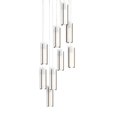 Hubbardton Forge - Canada 131104-SKT-LONG-05-GG0065 - Exos Glass 9-Light Pendant