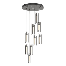 Hubbardton Forge - Canada 131104-SKT-STND-14-ZM0065 - Exos Glass 9-Light Pendant