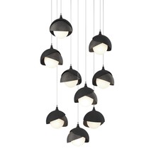 Hubbardton Forge - Canada 131105-SKT-LONG-10-20-GG0711 - Brooklyn 9-Light Double Shade Pendant