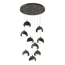 Hubbardton Forge - Canada 131105-SKT-STND-07-10-GG0711 - Brooklyn 9-Light Double Shade Pendant