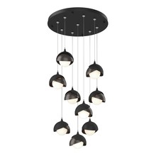 Hubbardton Forge - Canada 131105-SKT-STND-10-14-GG0711 - Brooklyn 9-Light Double Shade Pendant