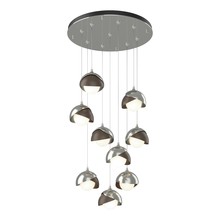 Hubbardton Forge - Canada 131105-SKT-STND-85-05-GG0711 - Brooklyn 9-Light Double Shade Pendant