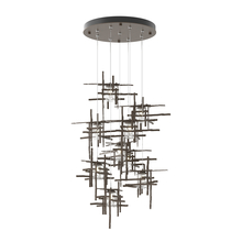 Hubbardton Forge - Canada 131107-SKT-STND-05-II0728 - Tura 9-Light Seeded Glass Pendant