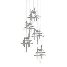 Hubbardton Forge - Canada 131126-SKT-LONG-82-II0728 - Tura 5-Light Seeded Glass Pendant