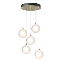 Hubbardton Forge - Canada 131131-SKT-STND-86-FD0750 - Fritz Globe 5-Light Pendant