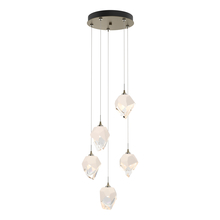 Hubbardton Forge - Canada 131137-SKT-STND-84-WP0754 - Chrysalis 5-Light Small Crystal Pendant