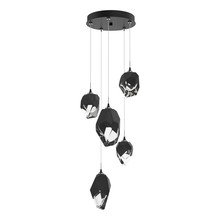 Hubbardton Forge - Canada 131139-SKT-LONG-89-BP0756 - Chrysalis 5-Light Mixed Crystal Pendant