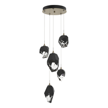 Hubbardton Forge - Canada 131139-SKT-STND-84-BP0756 - Chrysalis 5-Light Mixed Crystal Pendant