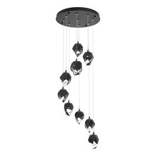 Hubbardton Forge - Canada 131140-SKT-LONG-10-BP0754 - Chrysalis 9-Light Small Crystal Pendant