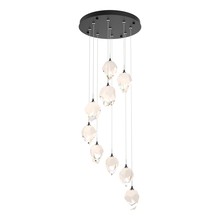 Hubbardton Forge - Canada 131140-SKT-LONG-10-WP0754 - Chrysalis 9-Light Small Crystal Pendant