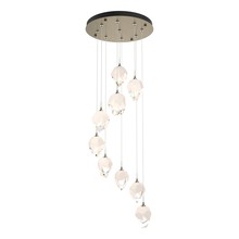 Hubbardton Forge - Canada 131140-SKT-LONG-84-WP0754 - Chrysalis 9-Light Small Crystal Pendant