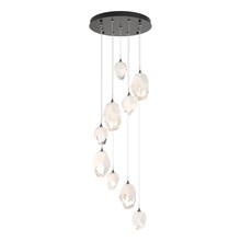 Hubbardton Forge - Canada 131142-SKT-LONG-14-WP0756 - Chrysalis 9-Light Mixed Crystal Pendant