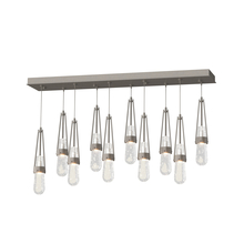 Hubbardton Forge - Canada 131200-SKT-STND-07-YG0434 - Link 10-Light Blown Glass Pendant