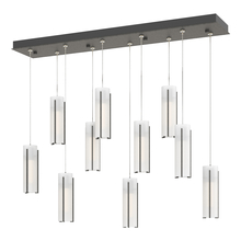 Hubbardton Forge - Canada 131204-SKT-STND-20-GG0065 - Exos Glass 10-Light Pendant