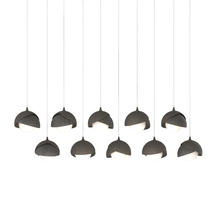 Hubbardton Forge - Canada 131205-SKT-LONG-07-20-GG0711 - Brooklyn 10-Light Double Shade Pendant