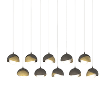 Hubbardton Forge - Canada 131205-SKT-LONG-07-86-GG0711 - Brooklyn 10-Light Double Shade Pendant