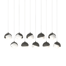 Hubbardton Forge - Canada 131205-SKT-LONG-20-02-GG0711 - Brooklyn 10-Light Double Shade Pendant