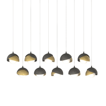 Hubbardton Forge - Canada 131205-SKT-LONG-20-86-GG0711 - Brooklyn 10-Light Double Shade Pendant