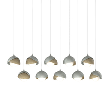 Hubbardton Forge - Canada 131205-SKT-LONG-82-84-GG0711 - Brooklyn 10-Light Double Shade Pendant