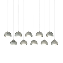 Hubbardton Forge - Canada 131205-SKT-LONG-85-82-GG0711 - Brooklyn 10-Light Double Shade Pendant