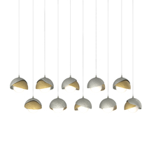 Hubbardton Forge - Canada 131205-SKT-LONG-85-86-GG0711 - Brooklyn 10-Light Double Shade Pendant