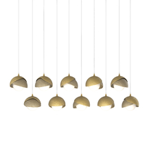 Hubbardton Forge - Canada 131205-SKT-LONG-86-84-GG0711 - Brooklyn 10-Light Double Shade Pendant