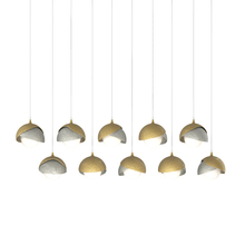 Hubbardton Forge - Canada 131205-SKT-LONG-86-85-GG0711 - Brooklyn 10-Light Double Shade Pendant