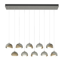 Hubbardton Forge - Canada 131205-SKT-STND-85-84-GG0711 - Brooklyn 10-Light Double Shade Pendant