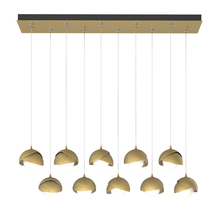 Hubbardton Forge - Canada 131205-SKT-STND-86-86-GG0711 - Brooklyn 10-Light Double Shade Pendant