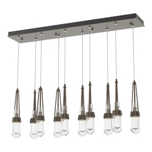 Hubbardton Forge - Canada 131207-SKT-STND-05-ZM0434 - Link 10-Light Clear Glass Pendant