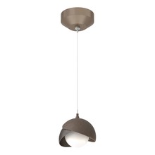 Hubbardton Forge - Canada 161183-SKT-STND-05-14-GG0711 - Brooklyn Double Shade Low Voltage Mini Pendant