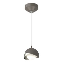 Hubbardton Forge - Canada 161183-SKT-STND-07-85-GG0711 - Brooklyn Double Shade Low Voltage Mini Pendant