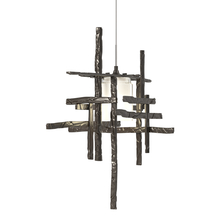 Hubbardton Forge - Canada 161185-SKT-STND-14-YC0305 - Tura Frosted Glass Low Voltage Mini Pendant